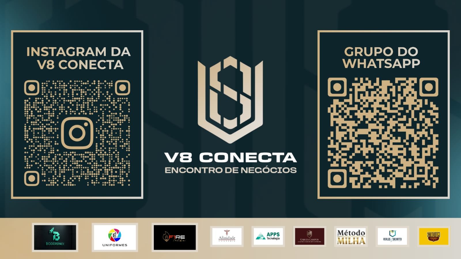 V8 Conecta 12/02/26 (quinta) | Local: STADIUM Barra - AV. Américas 10700 12h as 19h
