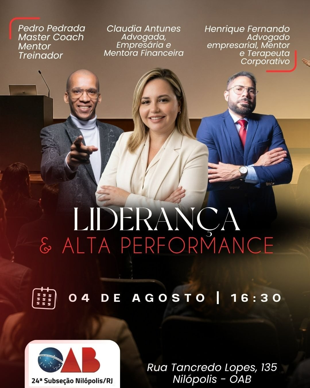 PALESTRA - LIDERANÇA E ALTA PERFORMANCE