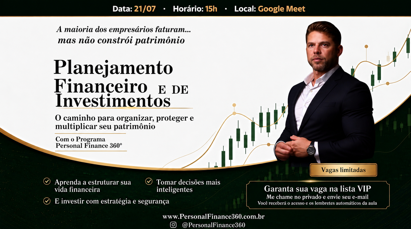 Planajamento Financeiro e de Investimentos | Personal Finance 360°