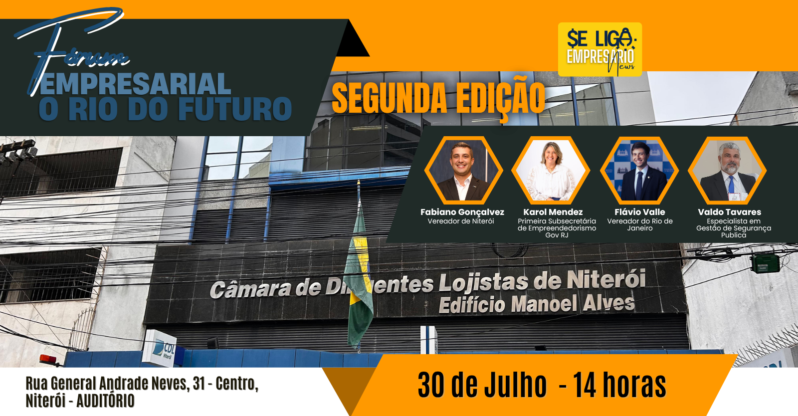 Fórum Empresarial e de Debates O RIO DO FUTURO - 2a Edição